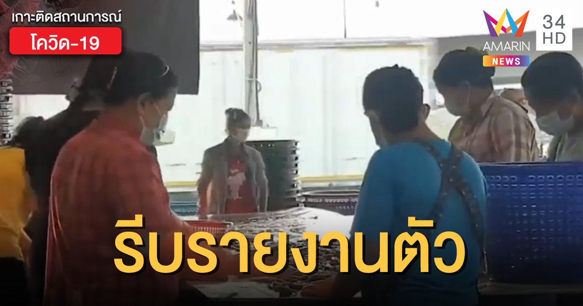 "นครปฐม" ประกาศให้ผู้เคยไป ตลาดค้าส่งสัตว์น้ำสมุทรสาคร รายงานตัวด่วน