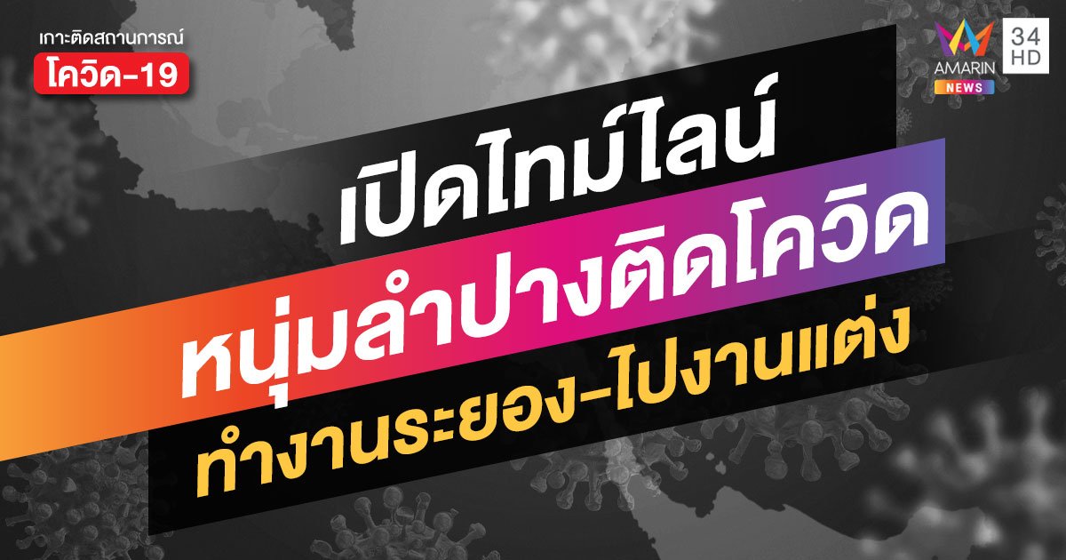 "ลำปาง"ไข่แตก! พบผู้ป่วยโควิดรอบใหม่คนแรก ทำงานระยอง-ไปงานแต่ง