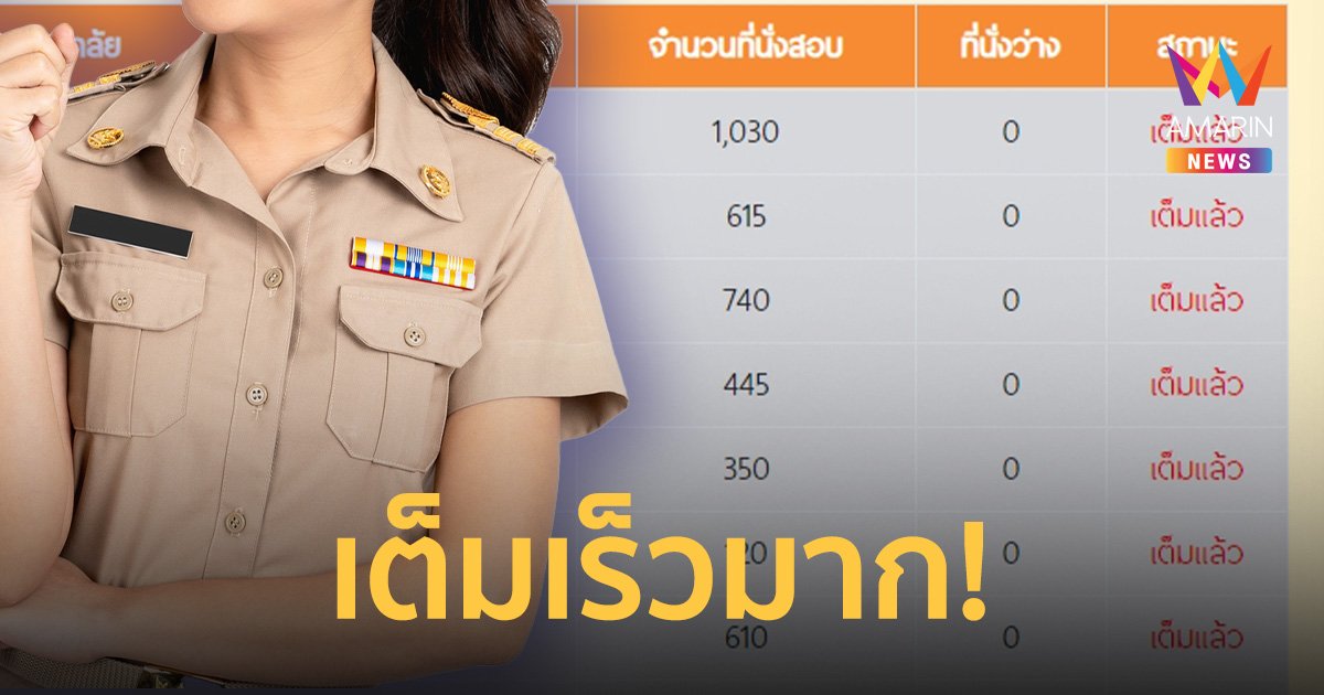 ว่าที่ครูพ้อ สอบใบประกอบวิชาชีพครู 2566 เปิดสมัครไม่กี่นาทีเต็มทุกรอบ