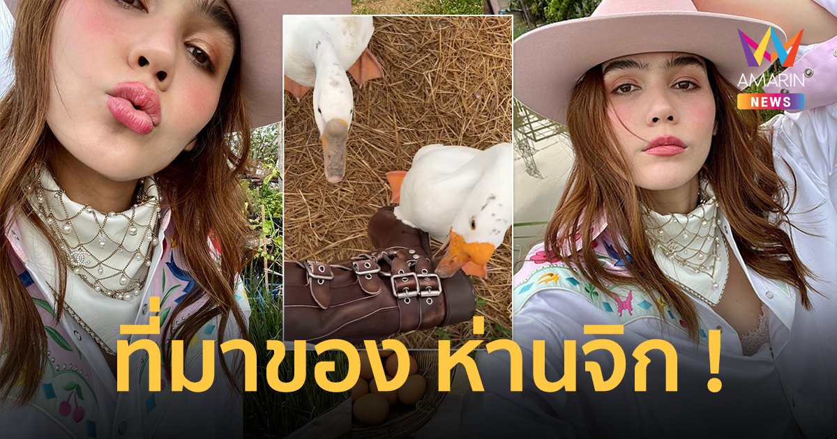 ที่มาของ ห่านจิก ! "ชมพู่ อารยา" แต่งตัวจัด ห่านที่เลี้ยงไว้จำไม่ได้ ถูกจิกรัวๆ
