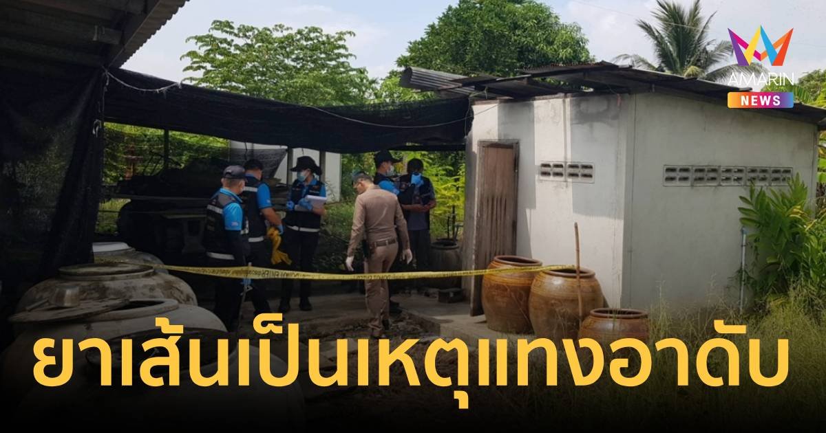 ยาเส้นเป็นเหตุ 2 หลานชาย รุมแทงอาดับสภาพเปลือยในห้องน้ำ