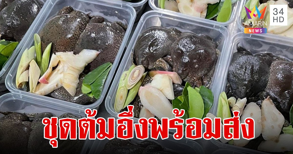 ลองสักชุดมั้ย? แม่ค้าโพสต์ขาย ชุดต้มอึ่ง ครึ่งโล 160 คนสนใจแห่ซื้อบอก เอ้าคือคักแท้ล่ะ