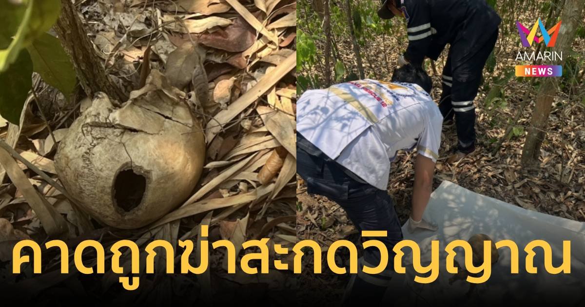 หัวกะโหลกบนเขาอีโต้ คาดเป็นแรงงานลักลอบตัดไม้พะยูงแล้วถูกสะกดวิญญาณ