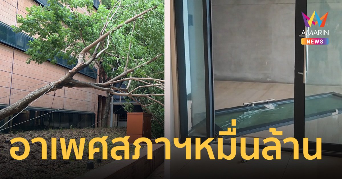 อาเพศสภาฯหมื่นล้าน แอร์เสีย-ประตูพัง-ต้นไม้ใหญ่ล้ม