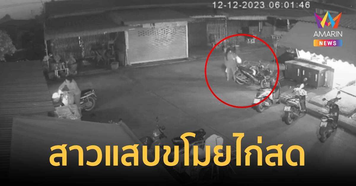 สาวอ้วนจอมแสบ ซิ่งมอเตอร์ไซค์ ตระเวณลักไก่สด