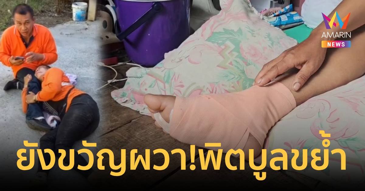 ยังขวัญผวา!เปิดใจพนักงานสาวถูกพิตบูล 2 ตัวรุมขย้ำ