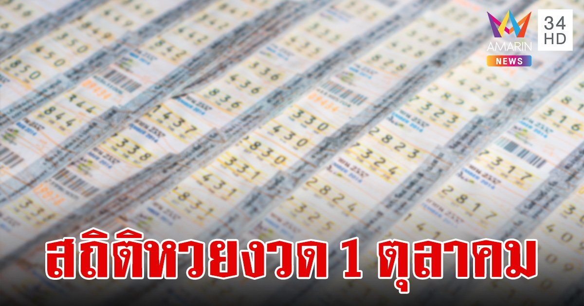 สถิติหวยงวด 1 ตุลาคม ย้อนหลัง 10 ปี จุดสังเกตมีเลขออกซ้ำ เลขเบิ้ลโผล่เพียบ