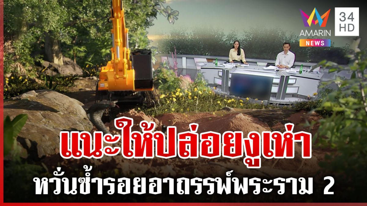 ตะลึง!ขุดดินเจอโพรงงูเห่าเจอลูกยั้วเยี้ย ชาวเน็ตลั่นระวังอาถรรพ์