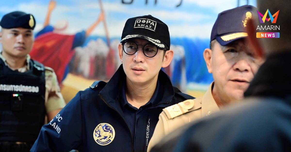 "วรศิษฎ์" นำกำลังพลชุดปฏิบัติการ บุกเมืองพัทยา ตรวจค้นเครือข่ายนอมินี