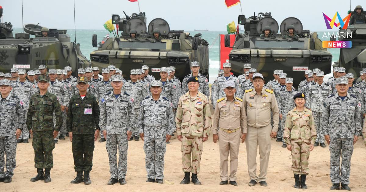นายกฯ ตรวจการฝึกกองเรือ พร้อมพิทักษ์ทางทะเล-ช่วยภัยพิบัติ