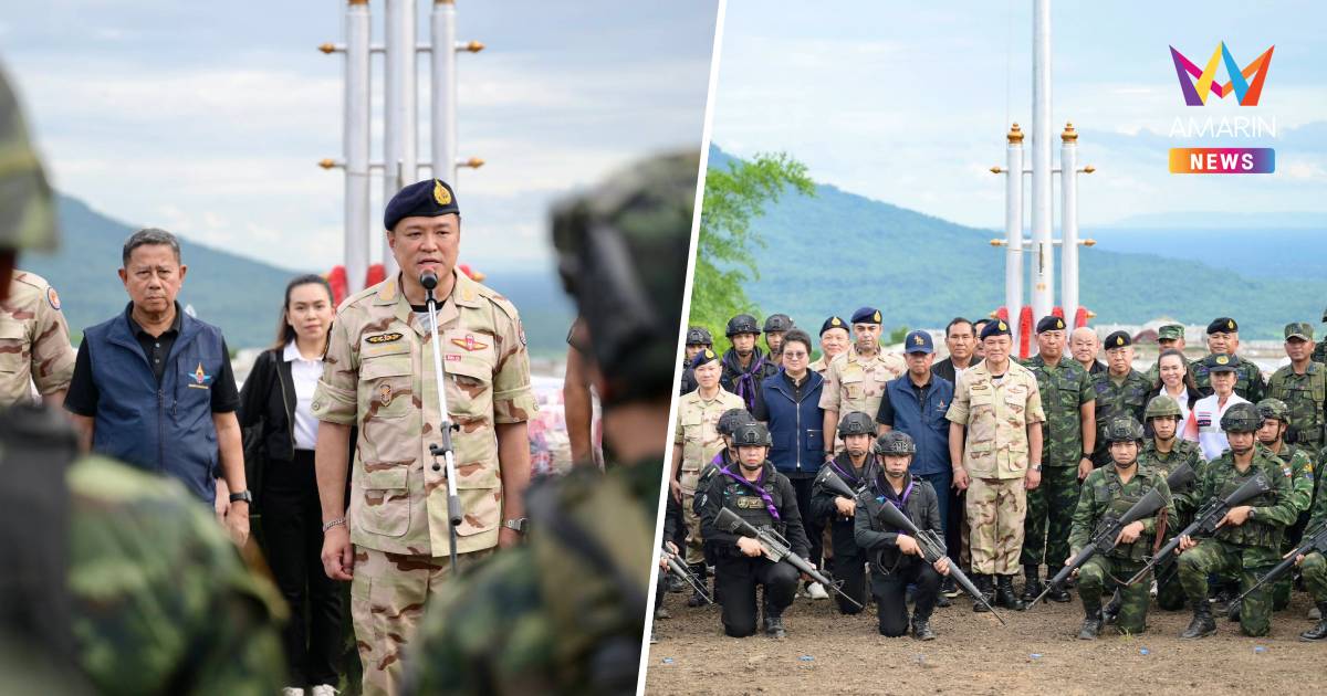 “อนุทิน” ลุยช่องอานม้า เสียงสั่น ให้กำลังใจทหารเหยียบทุ่นระเบิด