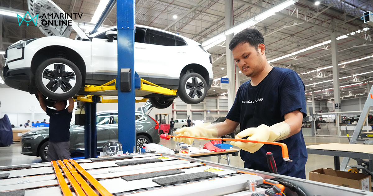 วอลโว่ อัปเดต สคบ. เดินหน้าเปลี่ยนโมดูลแบตเตอรี่ Volvo EX30