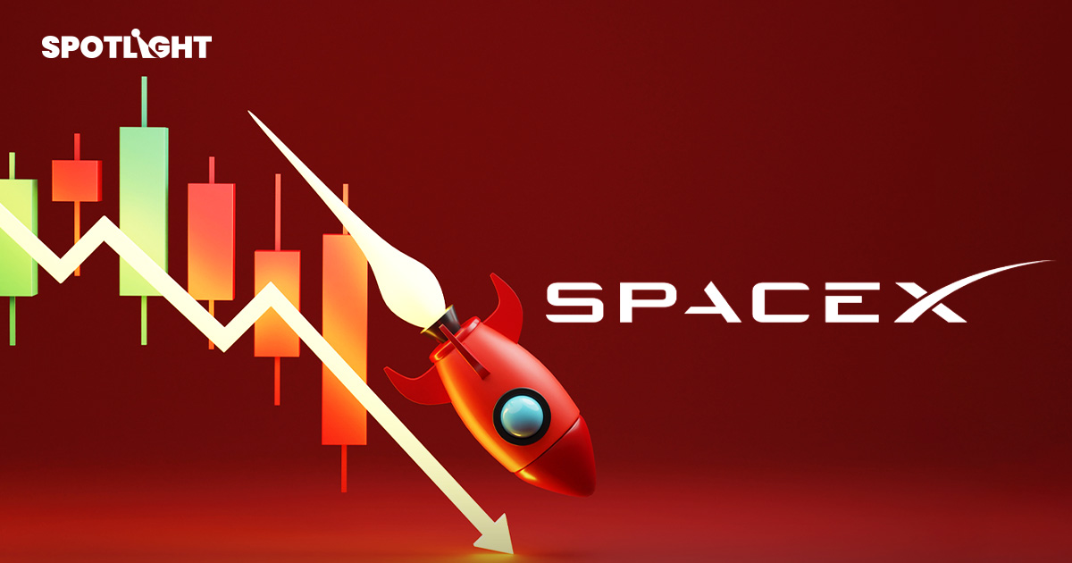 จับตาหุ้น SpaceX เจอแรงขาย-ร่วงต่อ หลังหุ้น 1 แสนล้านดอลลาร์พ้น Lockup