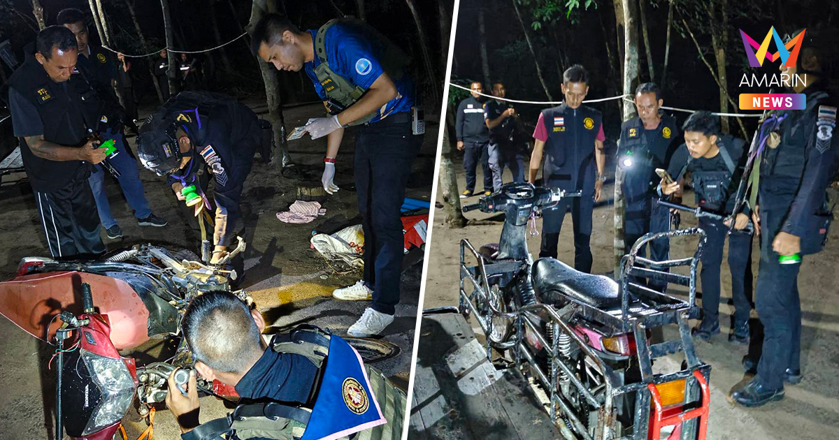 อาวุธสงครามบุกสังหาร อดีตผู้ช่วยผู้ใหญ่บ้านดับปัตตานี ส่วนเมียบาดเจ็บ