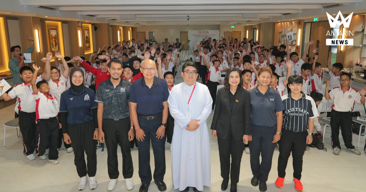 สสส. ต่อยอดโมเดล “สามเหลี่ยมสมดุล” กินดี-วิ่งเล่น-นอนพอ เดินหน้าปั้น “โรงเรียนต้นแบบ“ วางรากฐานเด็กไทยเติบโตสมวัย สุขภาวะดีครบทุกมิติ