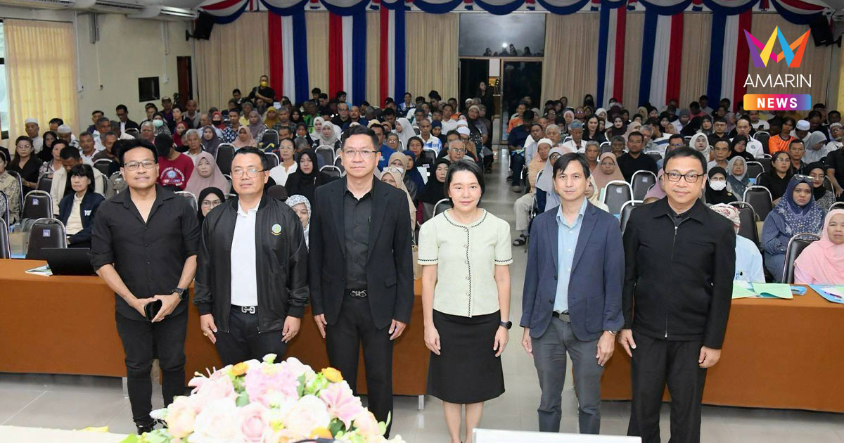 กรมชลฯ เดินหน้าบรรเทาน้ำท่วมสตูล ดันคลองผันน้ำดุสน–ท่าจีนลดผลกระทบ