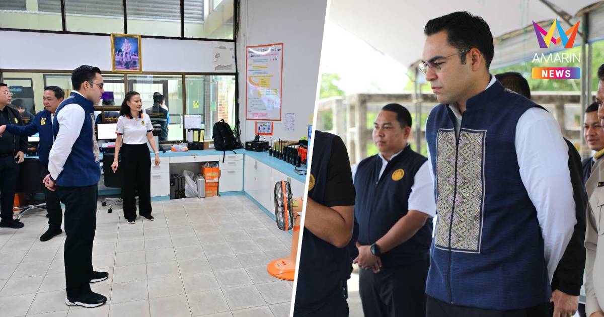 มท.3 ลงพื้นที่ควนลัง เร่งเครื่องระบบระบายน้ำหลัก ลดปัญหาน้ำท่วมซ้ำซาก