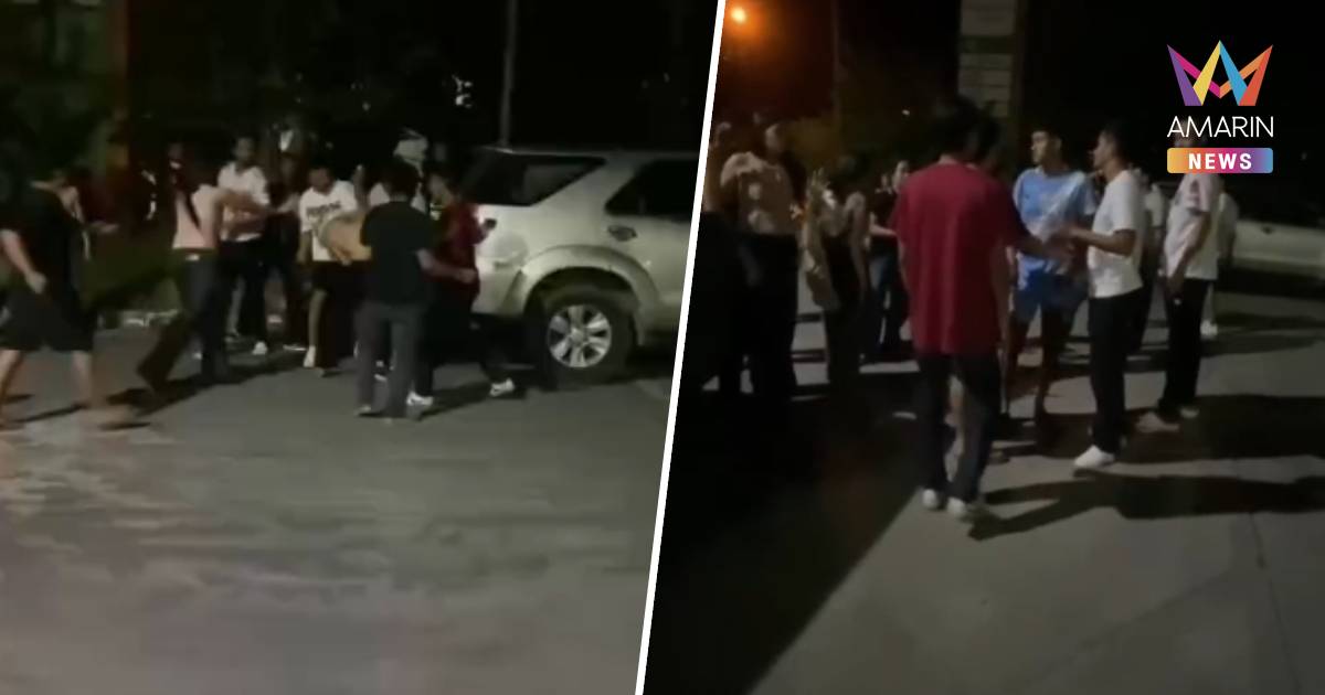 แชร์ว่อน! สท.บางสะพาน รุมทำร้ายนักเที่ยวหน้าผับ
