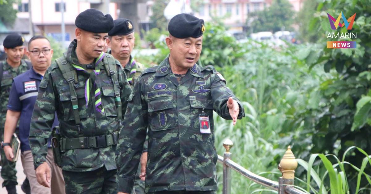 ผบ.กกล.นเรศวร สั่งทุกหน่วยตรึงกำลังเข้ม รับมือศึกเมียนมา