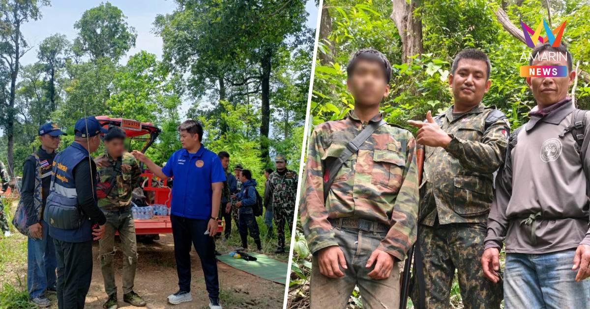 ปาฏิหาริย์ภูหลวง!เจอเยาวชน17ปีหลงป่า7วันรอดปลอดภัย นายอำเภอลุยรับตัว