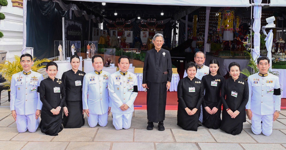 พิธีบำเพ็ญกุศลทักษิณานุปทาน (กงเต๊ก) ถวายพระบรมศพ สมเด็จพระนางเจ้าสิริกิติ์ พระบรมราชินีนาถ พระบรมราชชนนีพันปีหลวง