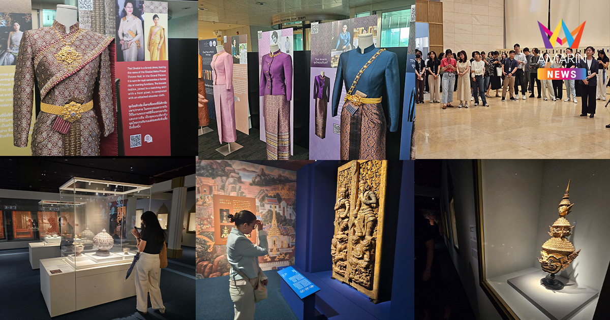 ไทยขนสมบัติชาติ โชว์นิทรรศการ ‘Amazing Thailand’ กลางกรุงโซล