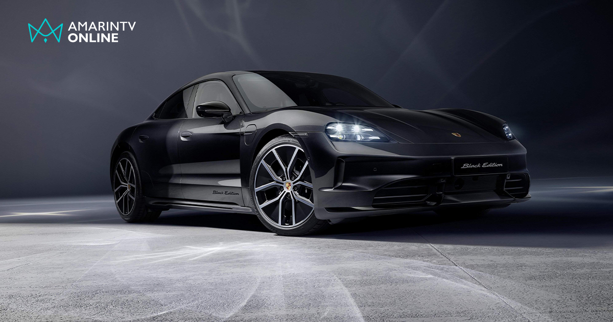 เปิดตัว Taycan ปี 2027 ชูรุ่นพิเศษ Black Edition และระบบเกียร์ E-Shift