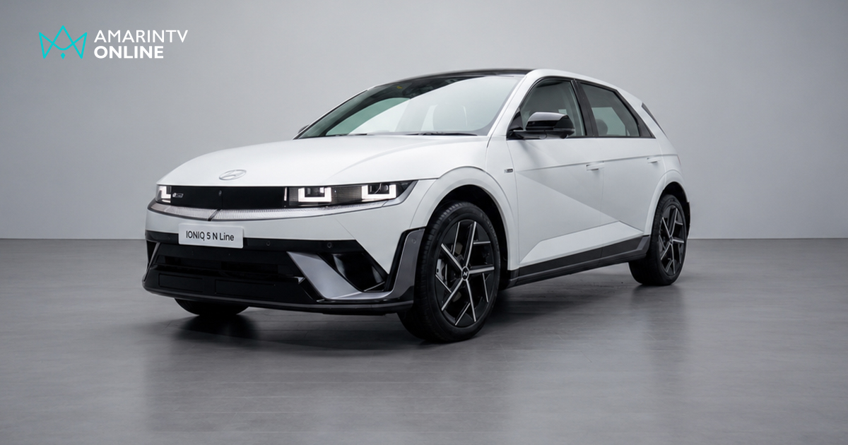 ประกาศราคาแล้ว! รถยนต์ไฟฟ้า Hyundai IONIQ 5 N Line รุ่นประกอบในไทย