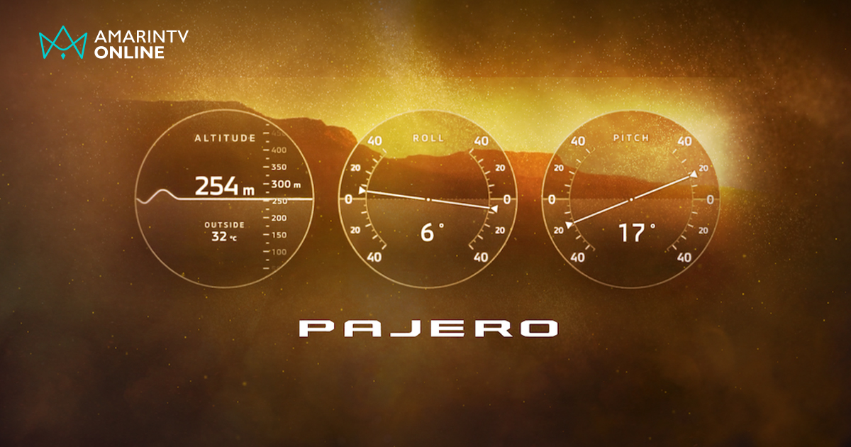 New Mitsubishi Pajero ชูจุดเด่นหน้าจอมัลติมิเตอร์ดิจิทัล
