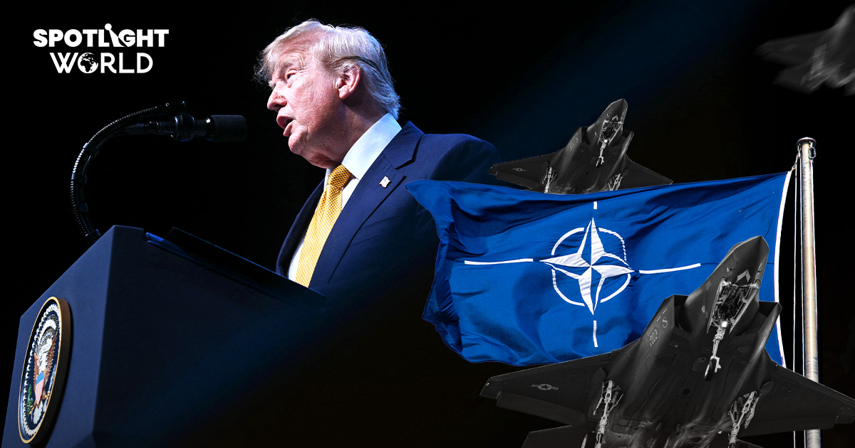 ทรัมป์ไปประชุม NATO ทำไม? ไปด่าอิหร่าน-สเปน แย้มอาจขาย F-35 ให้ตุรกี
