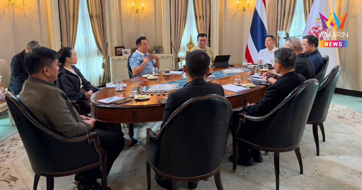 "อนุทิน" เข้าทำเนียบฯ วันหยุดติดตามผลทุจริตสอบท้องถิ่น
