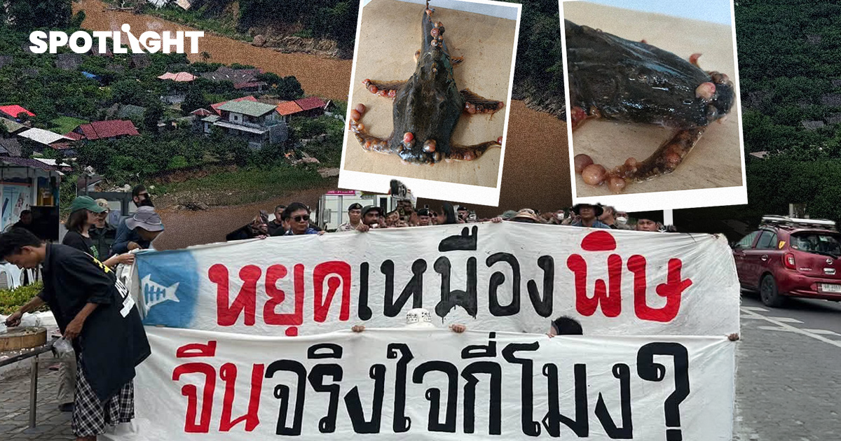 'ทุนจีน' อาจเกี่ยวข้องอย่างไรกับสารพิษลุ่มน้ำเหนือ ทำลายเศรษฐกิจชุมชน