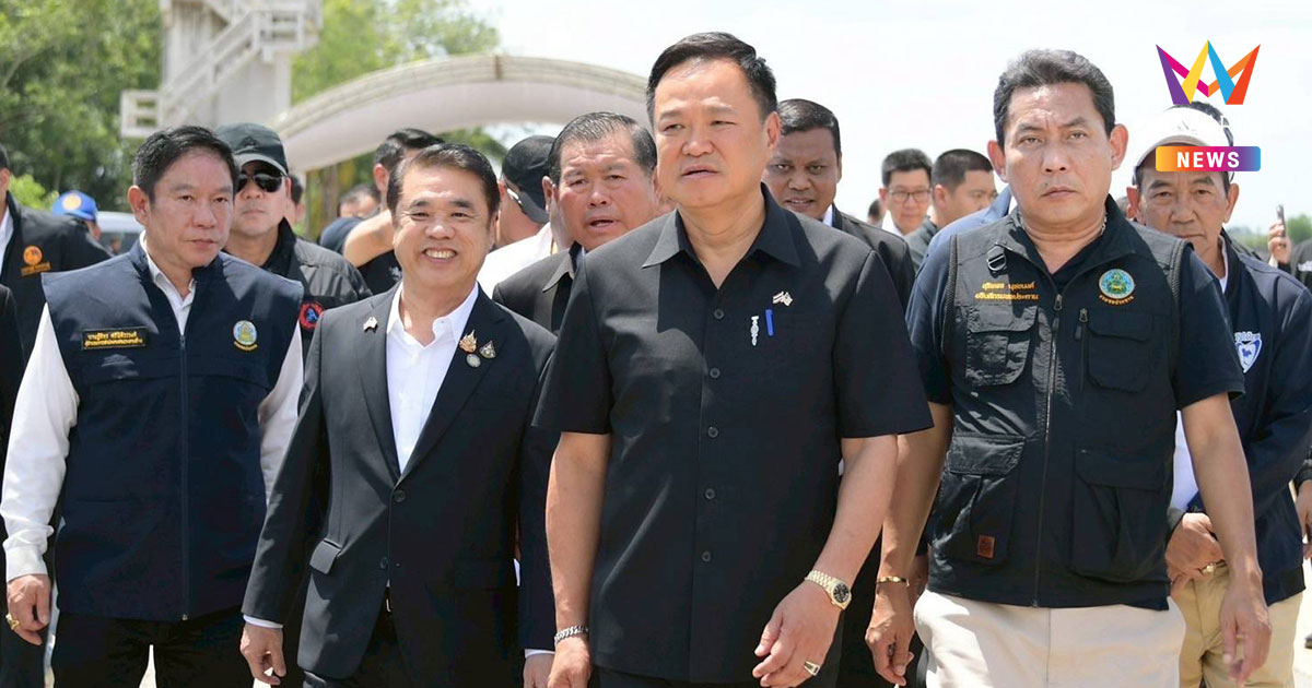 "อนุทิน" เยือนหาดใหญ่ สั่งเร่งฟื้นฟูคลองระบายน้ำ ร.1