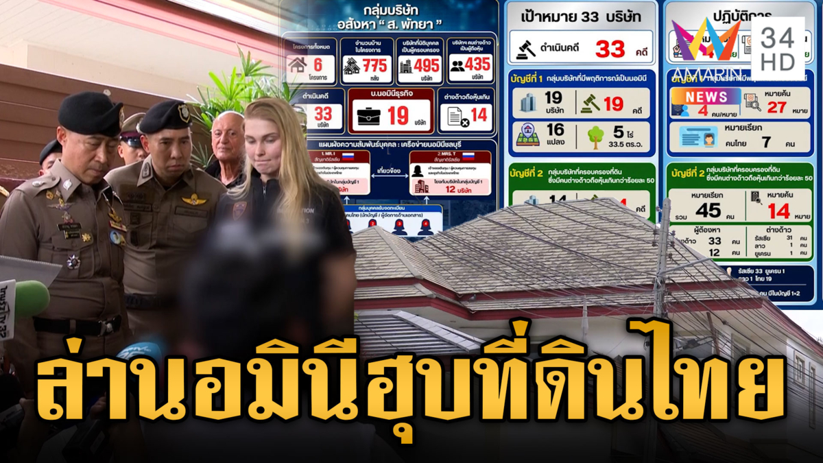 ทลายรังรัสเซียใช้นอมินีถือครองบ้านหรู-บัตรคนจน