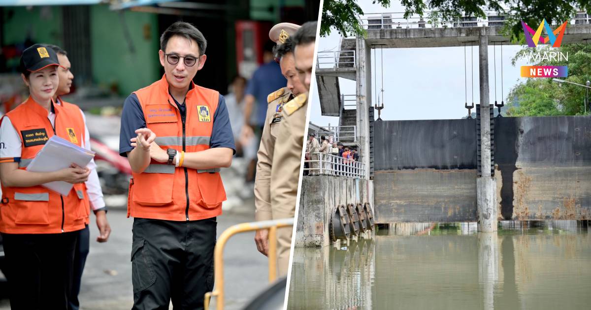 "วรศิษฎ์" ลุยภูเก็ตติดตามรับมือน้ำท่วม สั่งกรมโยธาฯ เพิ่มประตูระบายน้ำ