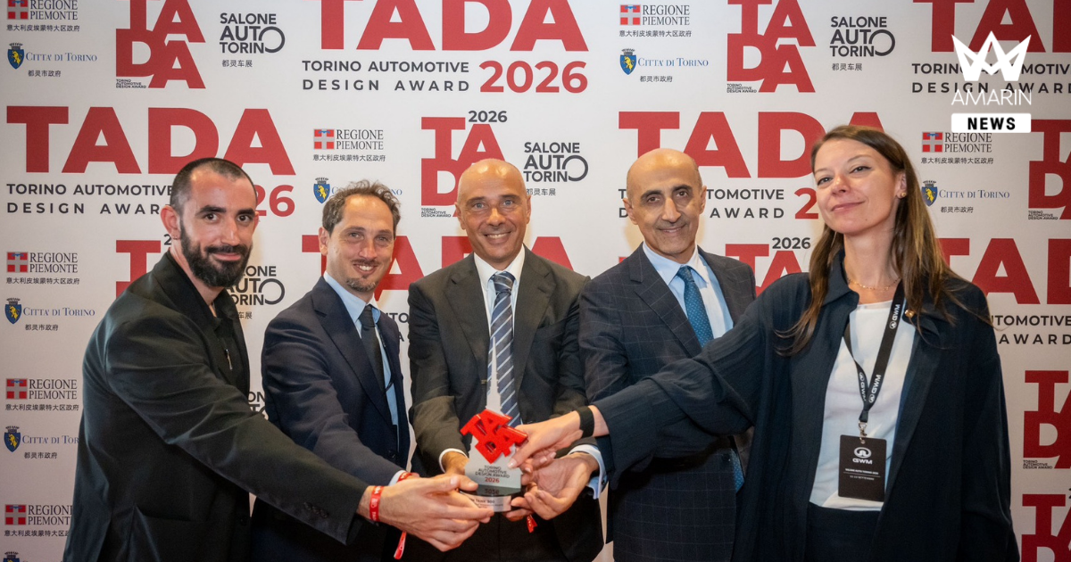 GWM ORA 5 และ TANK 300 คว้า 2 รางวัลใหญ่จากเวที Torino Automotive Design Award 2026  ตอกย้ำความสำเร็จบุกตลาดยุโรป