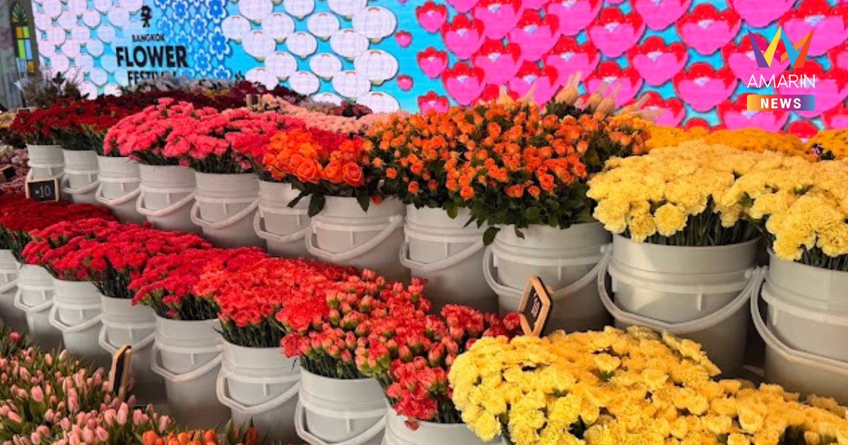เริ่มแล้ว! Bangkok Flower Festival 2026 เทศกาลดอกไม้ริมแม่น้ำเจ้าพระยา