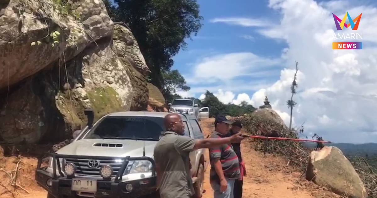 ถนนชายแดนบัวเชดฉลุย-หลวงพ่อเยื้อนอัญเชิญพระอินทร์เนิน450สร้างขวัญ