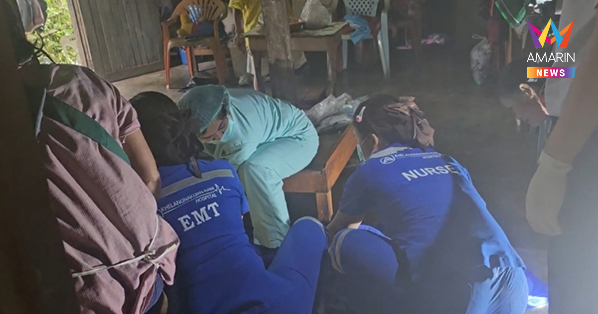 คุณแม่ท้องแก่คลอดลูกแฝดกลางบ้าน ชาวบ้านตกใจนึกมี 2 หัว