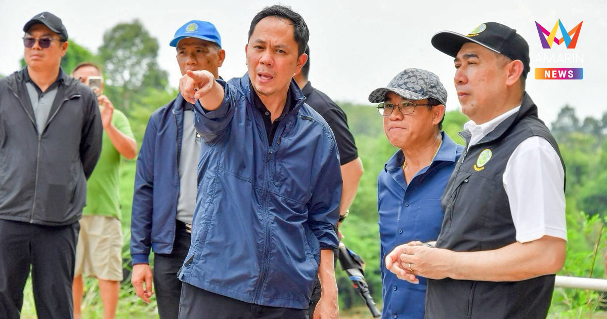 เร่งระบายน้ำ "อ่างคลองระโอก" เฝ้าระวังพื้นที่ท้ายน้ำ
