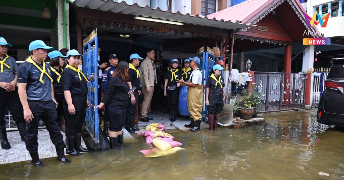 "อัครนันท์" ลุยลำลูกกา ซับน้ำตา สกร. ประสาน สธ.-เกษตรฯ เร่งกู้วิกฤต