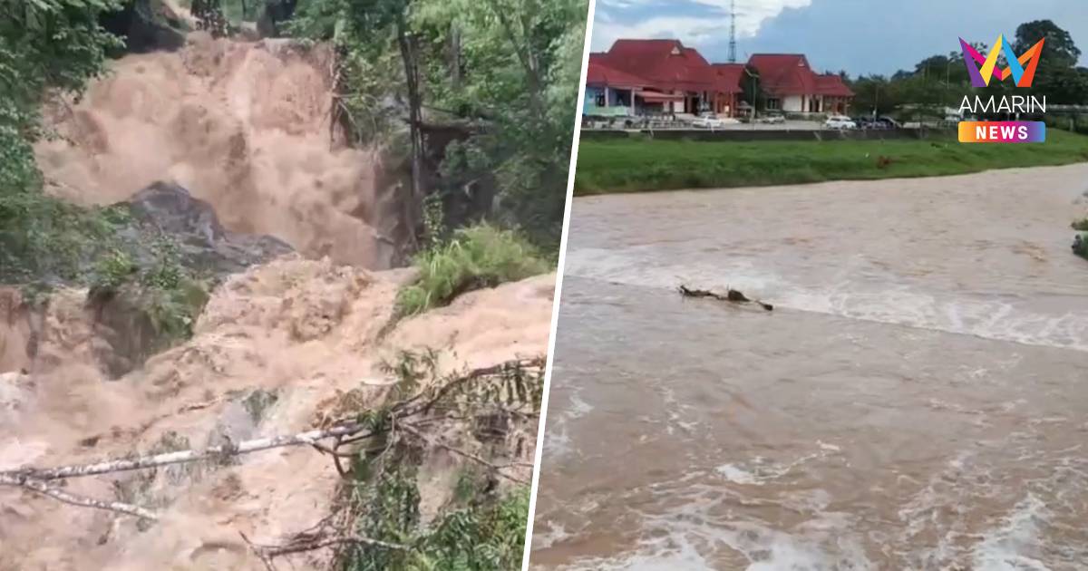 ด่วน! น้ำป่าดอยหลวง ทะลักลงแม่น้ำวัง เตือน 6 ตำบลยกของขึ้นที่สูง