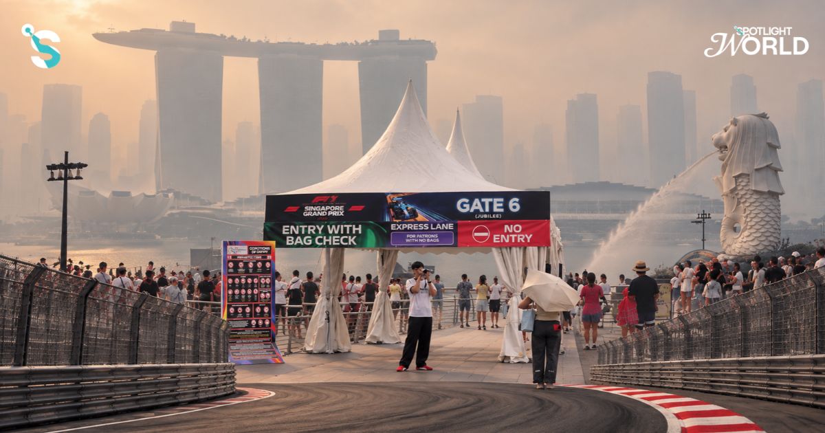 สิงคโปร์จมหมอกควัน! F1 ฝ่าอากาศพิษ เตือนกระทบสุขภาพนักแข่งและผู้ชม