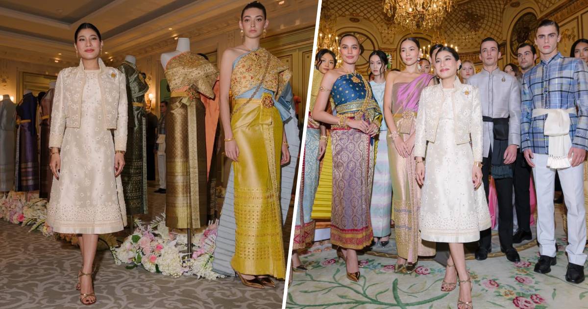 เจ้าฟ้าสิริวัณณวรีฯ ทรงถ่ายทอดองค์ความรู้ "ชุดไทยและผ้าไทย" กรุงปารีส