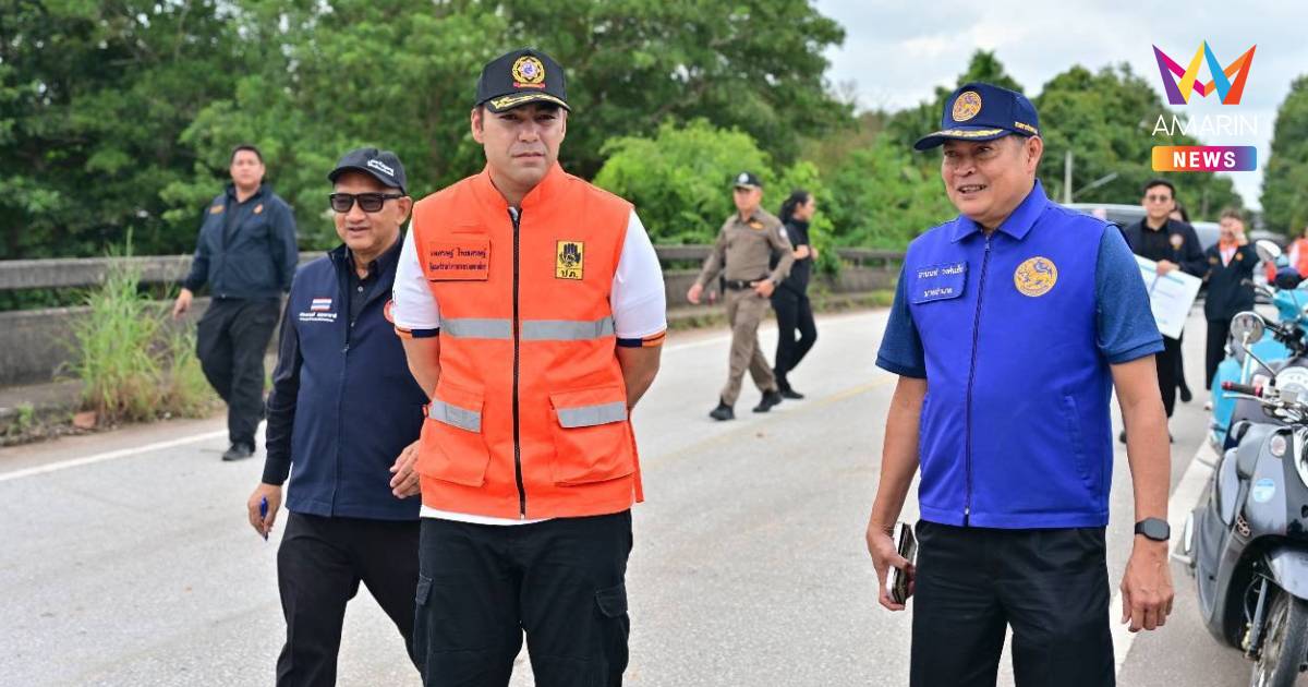 "เจเศรษฐ์" ลุยระยอง! เตรียมแผนรับมือน้ำท่วมระยะยาว สั่งปกป้อง รพ.แกลง