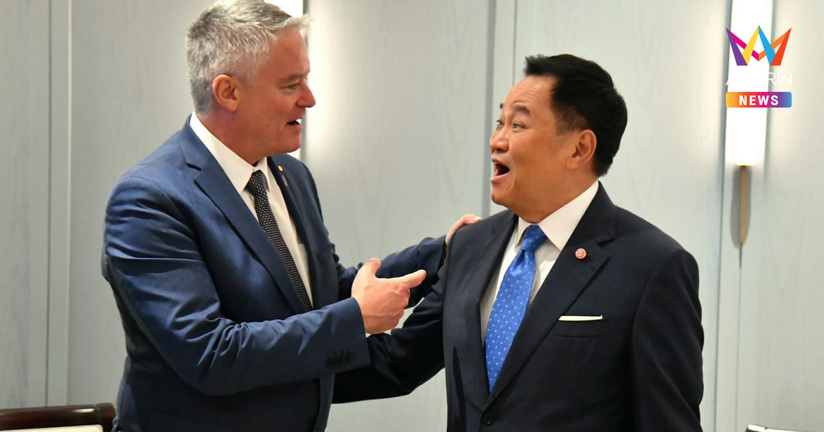 “อนุทิน” โพสต์ภาพคู่ เลขาธิการ OECD กลางเวทีโลก