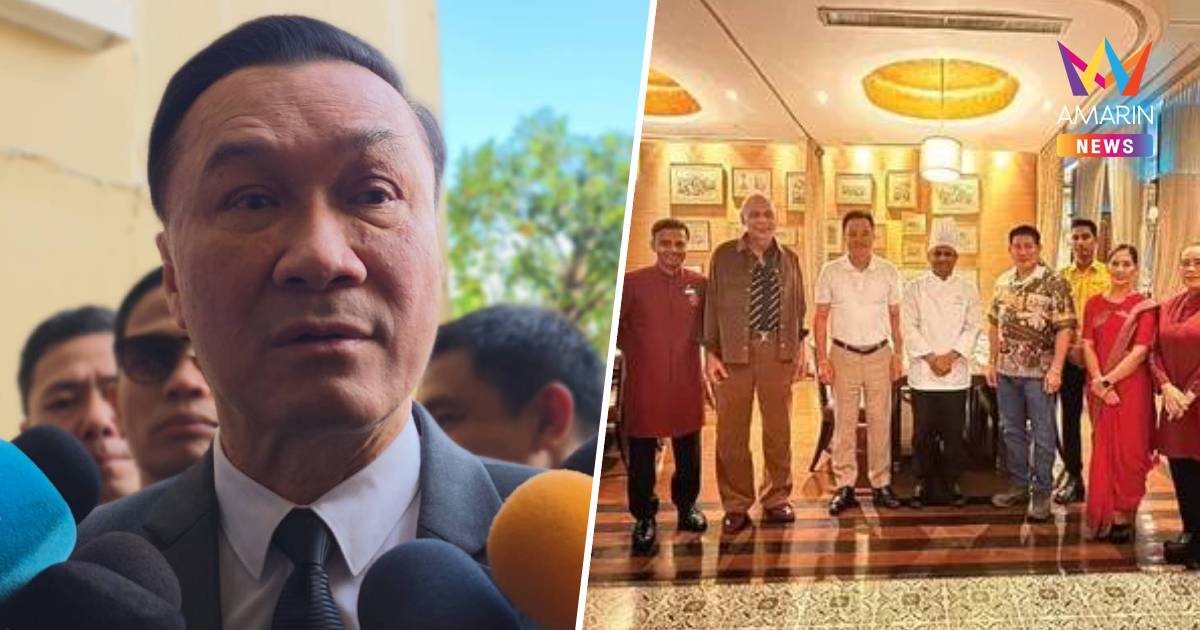 "ทรงศักดิ์" ชี้ "อนุทิน-ธรรมนัส" กินข้าวเรื่องปกติ ปัดดึงร่วมรัฐบาล