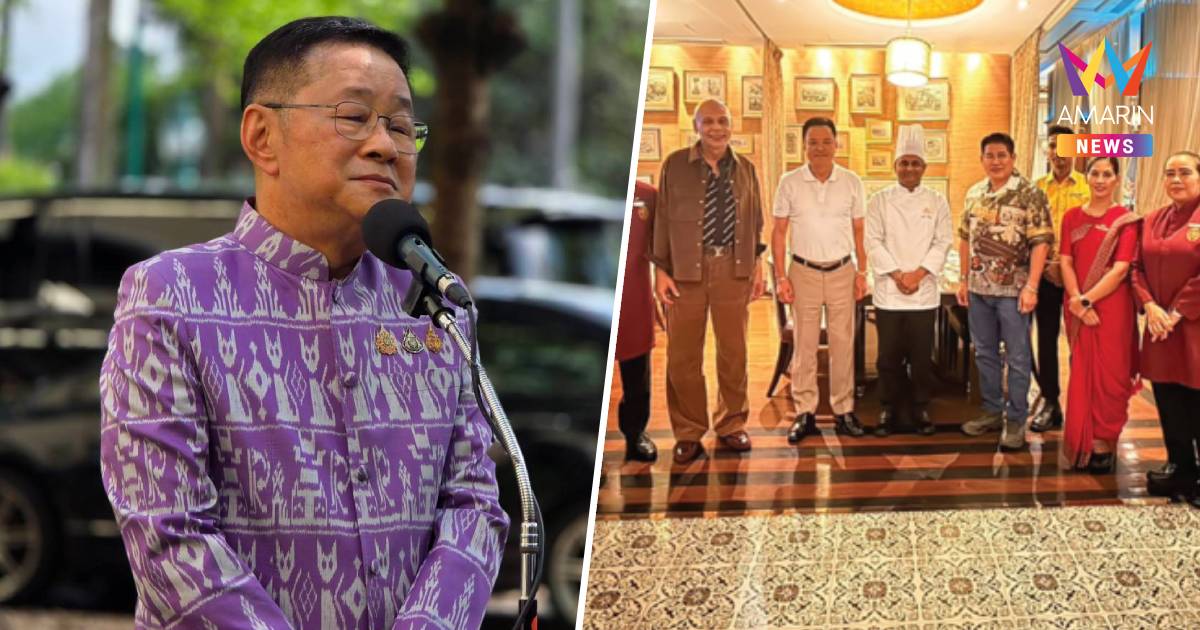 "ประเสริฐ" มอง "อนุทิน" ทานข้าว "ธรรมนัส" ไม่แปลก เหตุอัธยาศัยดี