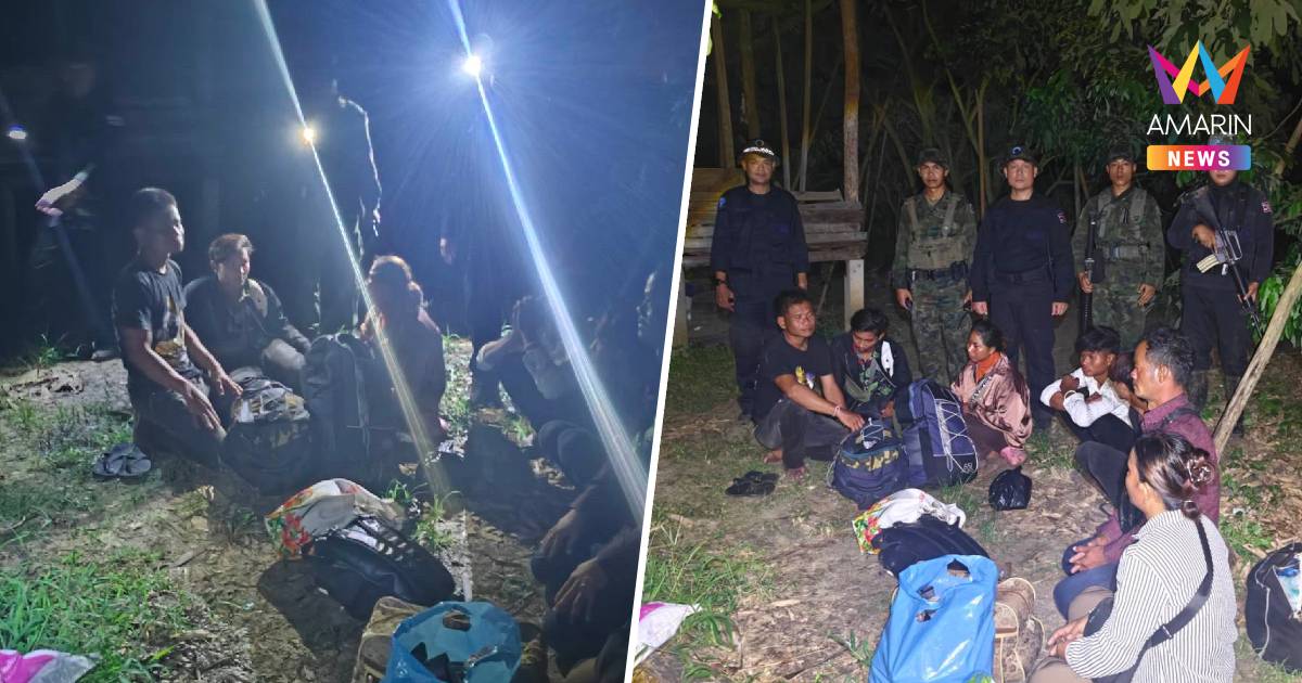 ทร.เข้มชายแดนจันทบุรี-ตราด! รวบ 7 เขมรลอบเข้าเมือง