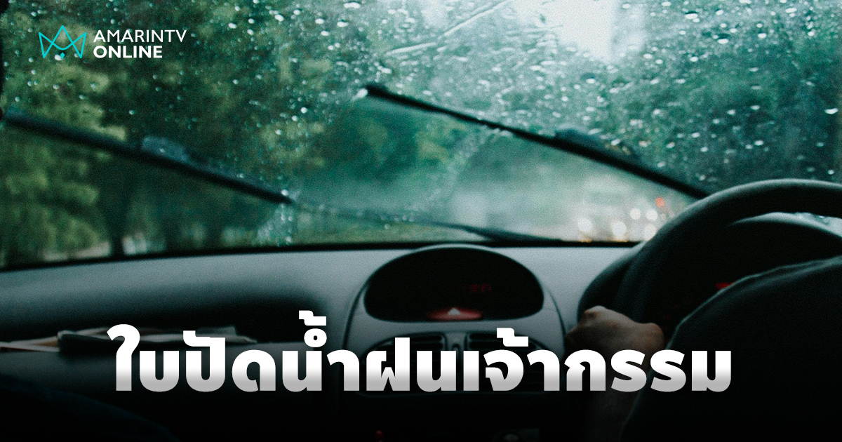 วิกฤตสายฝน การเอาตัวรอดฉบับฉุกเฉิน เมื่อใบปัดน้ำฝนเจ้ากรรมไม่ทำงาน!